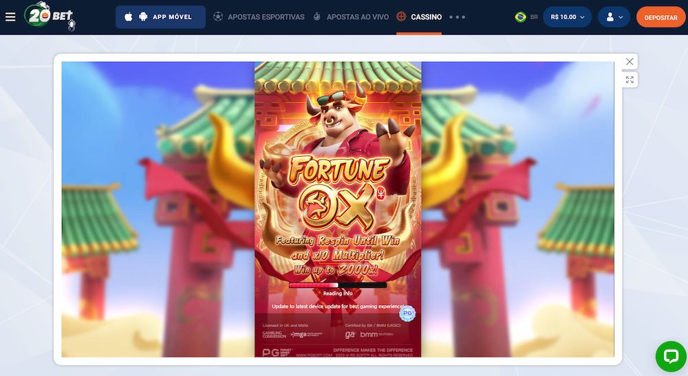 Fortune Ox 20Bet